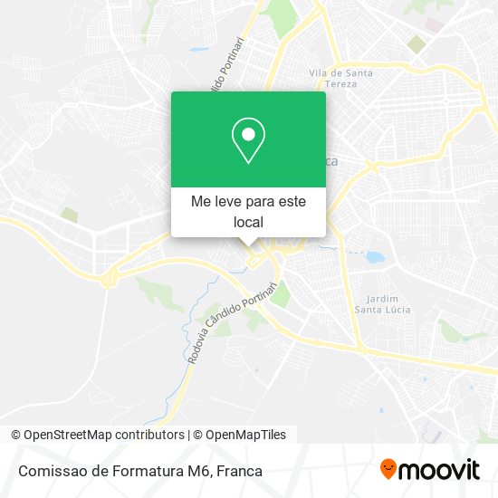 Comissao de Formatura M6 mapa
