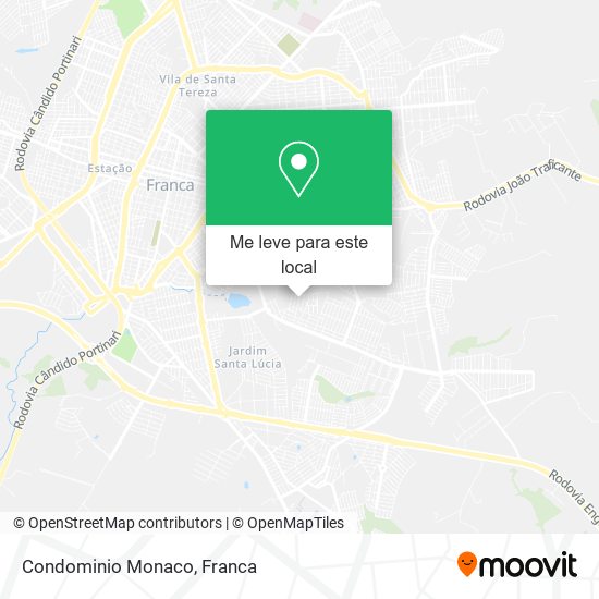 Condominio Monaco mapa