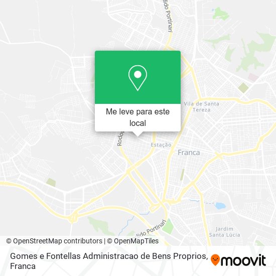 Gomes e Fontellas Administracao de Bens Proprios mapa