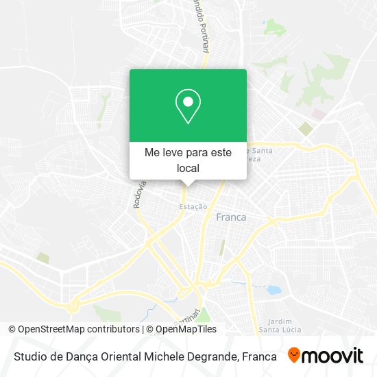 Studio de Dança Oriental Michele Degrande mapa