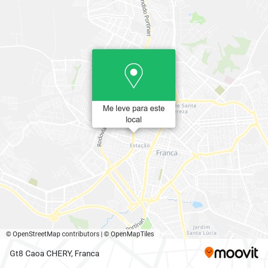 Gt8 Caoa CHERY mapa