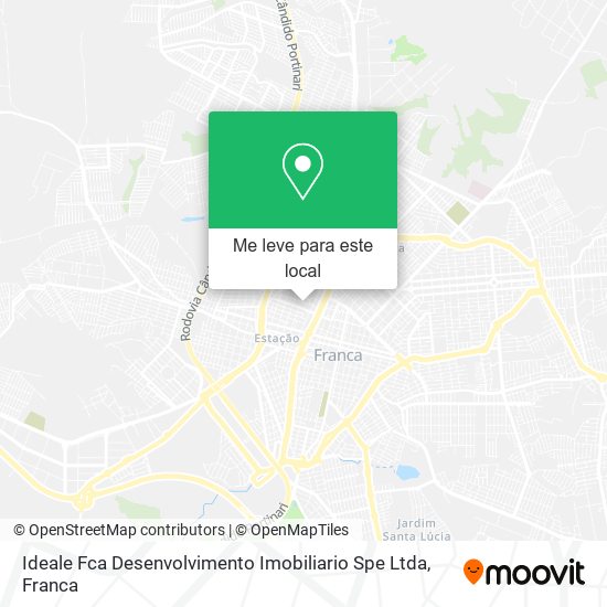 Ideale Fca Desenvolvimento Imobiliario Spe Ltda mapa