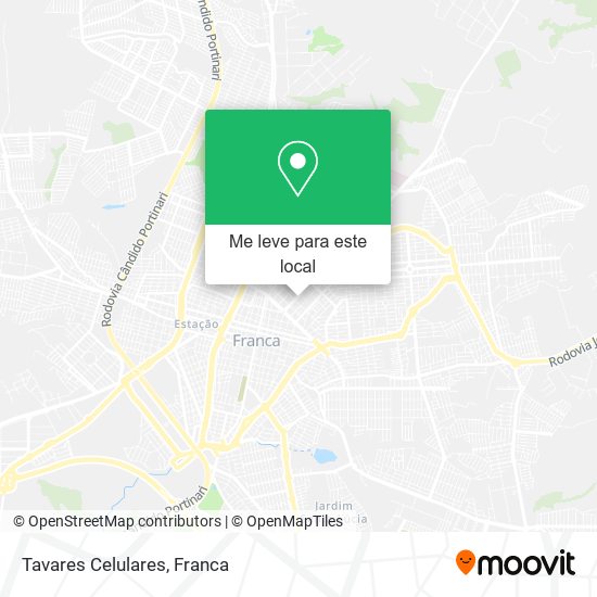 Tavares Celulares mapa