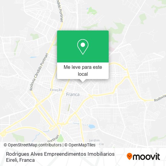 Rodrigues Alves Empreendimentos Imobiliarios Eireli mapa