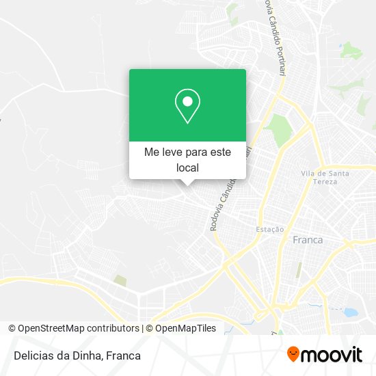 Delicias da Dinha mapa