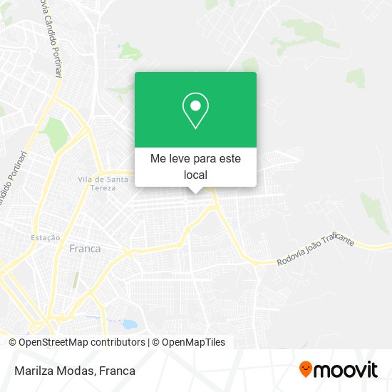 Marilza Modas mapa