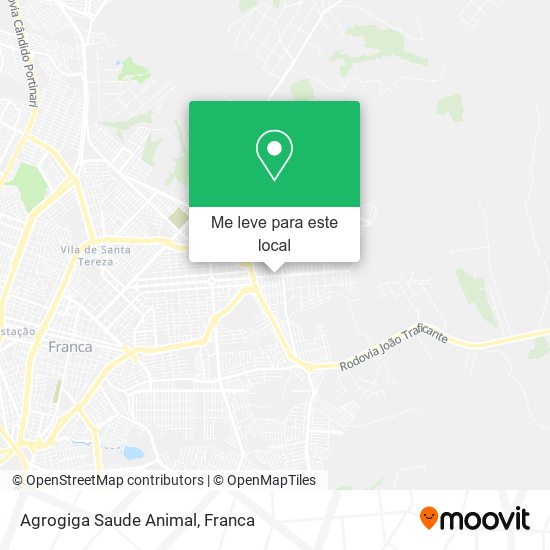 Agrogiga Saude Animal mapa