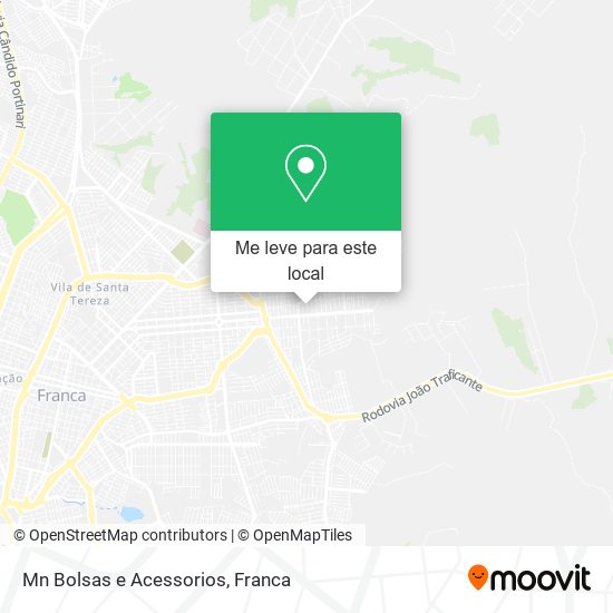 Mn Bolsas e Acessorios mapa