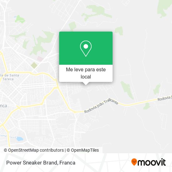 Power Sneaker Brand mapa