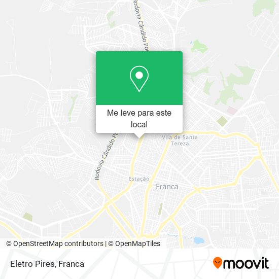 Eletro Pires mapa