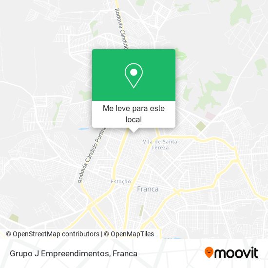 Grupo J Empreendimentos mapa