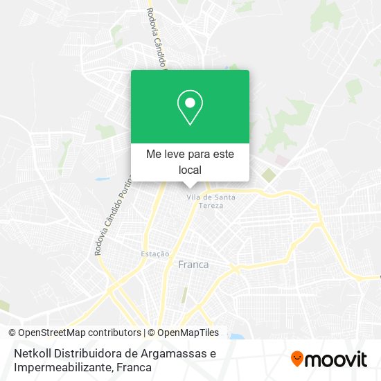 Netkoll Distribuidora de Argamassas e Impermeabilizante mapa