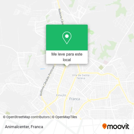 Animalcenter mapa