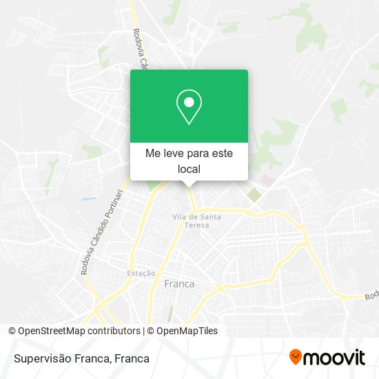Supervisão Franca mapa