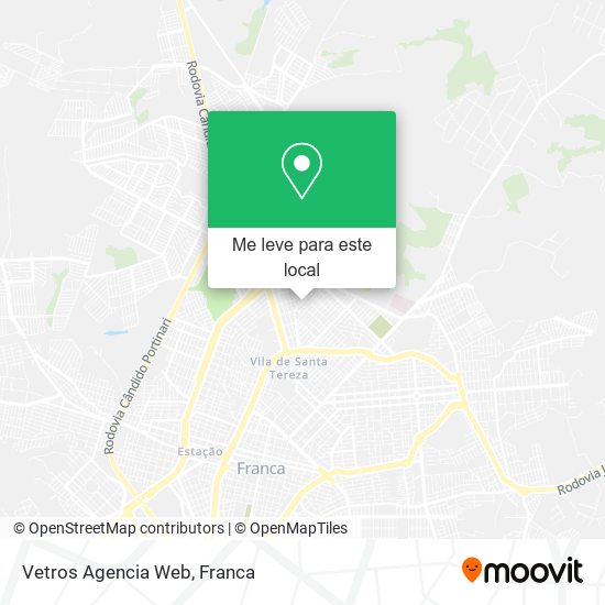 Vetros Agencia Web mapa