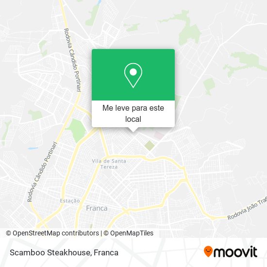Scamboo Steakhouse mapa