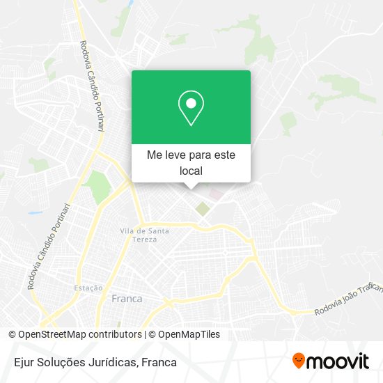 Ejur Soluções Jurídicas mapa