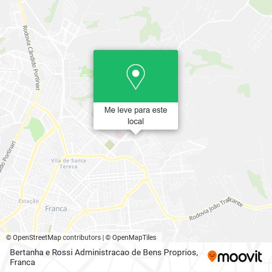 Bertanha e Rossi Administracao de Bens Proprios mapa