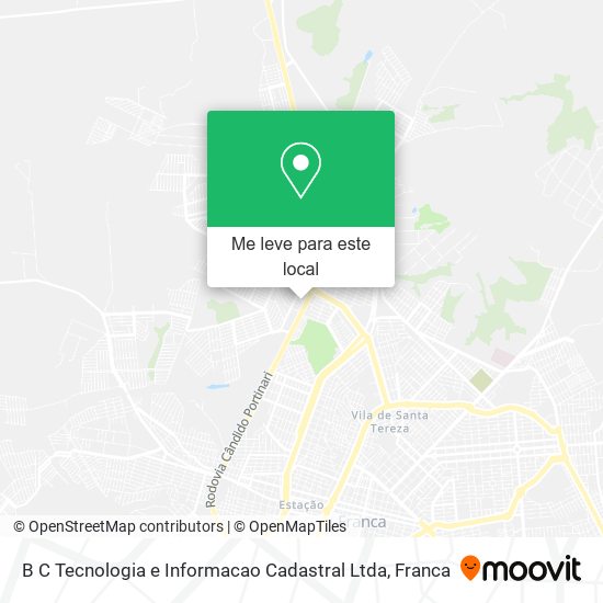 B C Tecnologia e Informacao Cadastral Ltda mapa