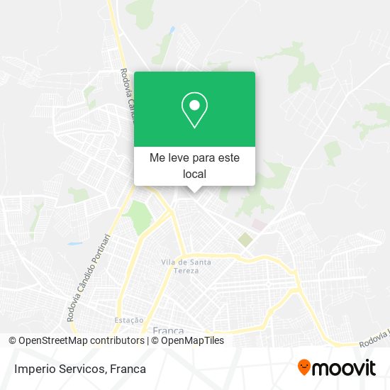 Imperio Servicos mapa