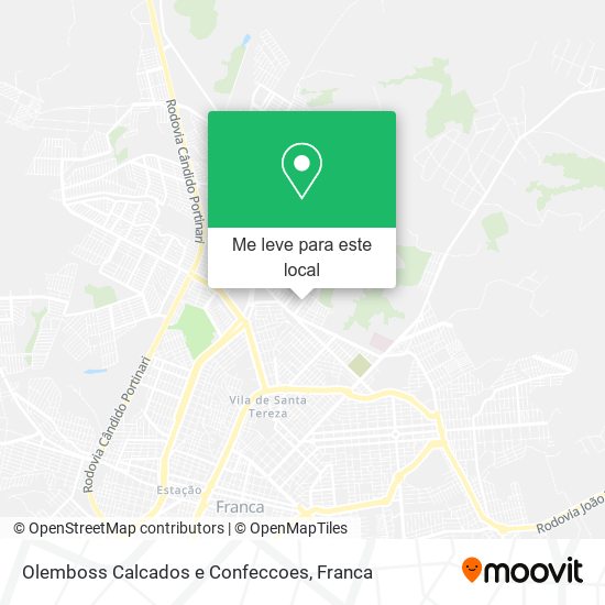 Olemboss Calcados e Confeccoes mapa