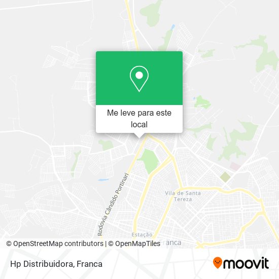 Hp Distribuidora mapa