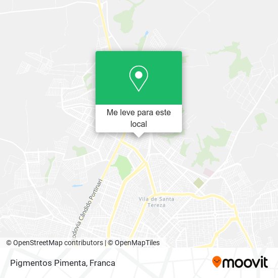 Pigmentos Pimenta mapa