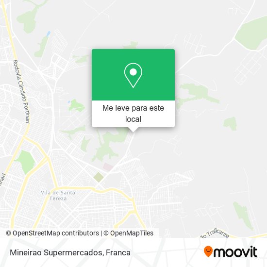 Mineirao Supermercados mapa