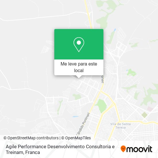 Agile Performance Desenvolvimento Consultoria e Treinam mapa