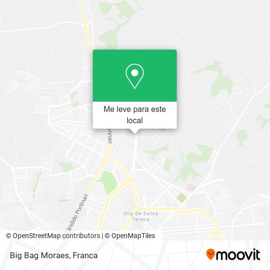 Big Bag Moraes mapa