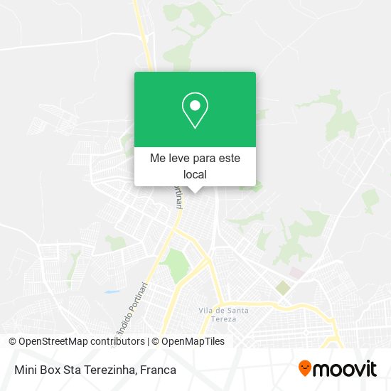 Mini Box Sta Terezinha mapa