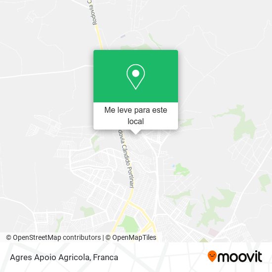 Agres Apoio Agricola mapa