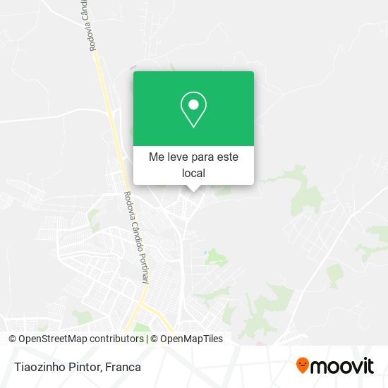 Tiaozinho Pintor mapa