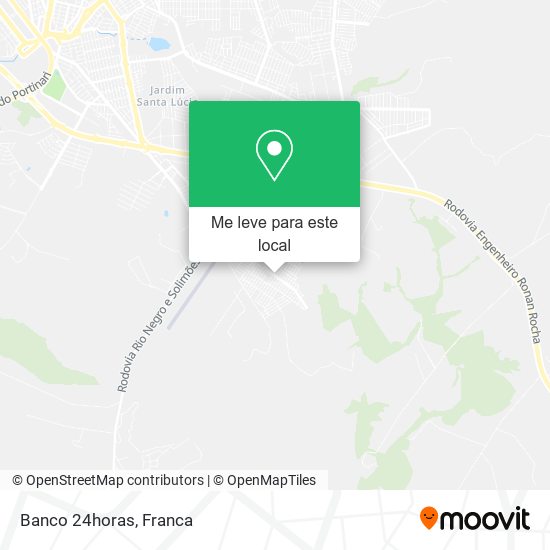 Banco 24horas mapa