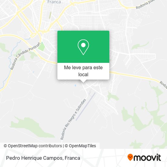 Pedro Henrique Campos mapa