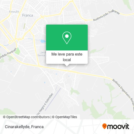 Cinarakellyde mapa
