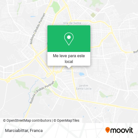Marciabittar mapa