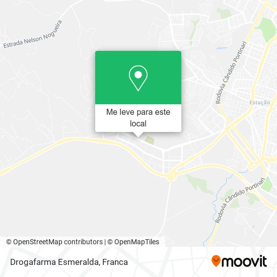 Drogafarma Esmeralda mapa