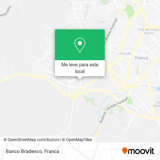 Banco Bradesco mapa