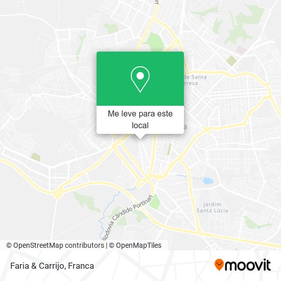 Faria & Carrijo mapa
