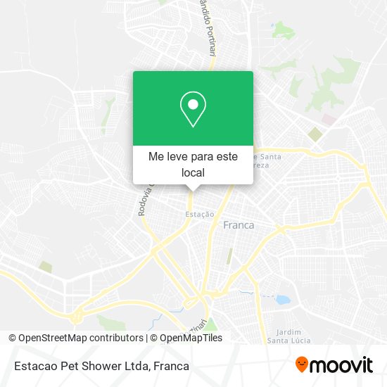 Estacao Pet Shower Ltda mapa