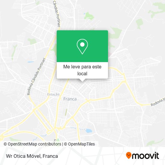 Wr Otica Móvel mapa