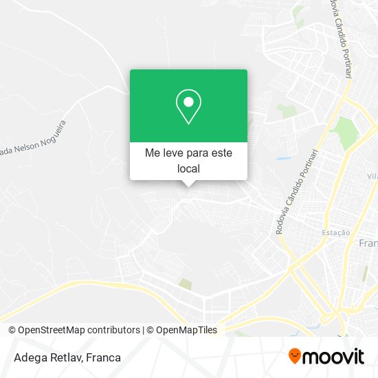 Adega Retlav mapa
