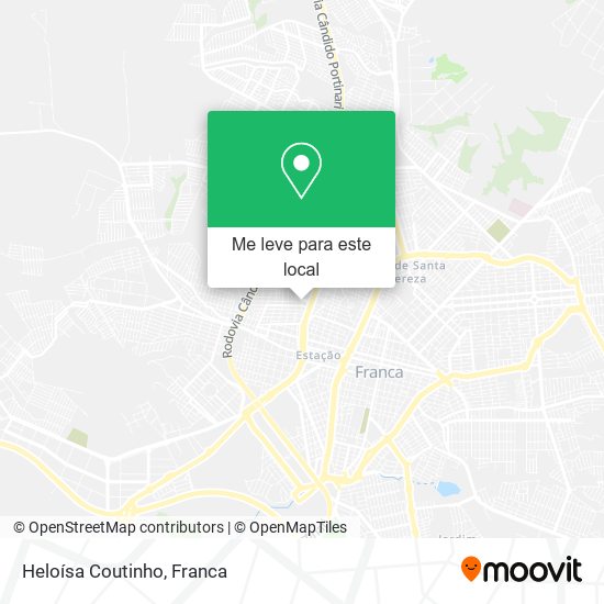 Heloísa Coutinho mapa