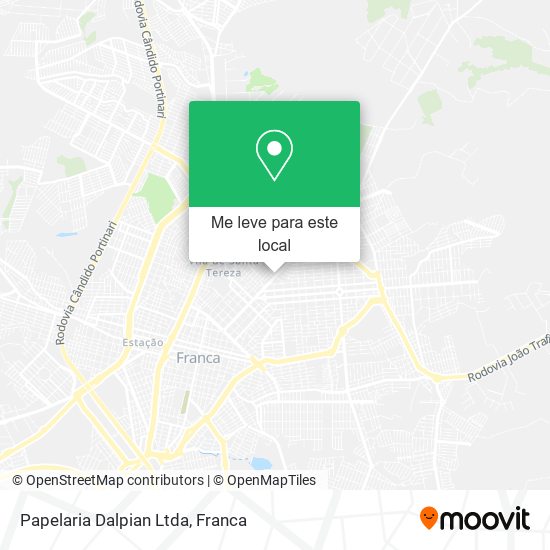 Papelaria Dalpian Ltda mapa