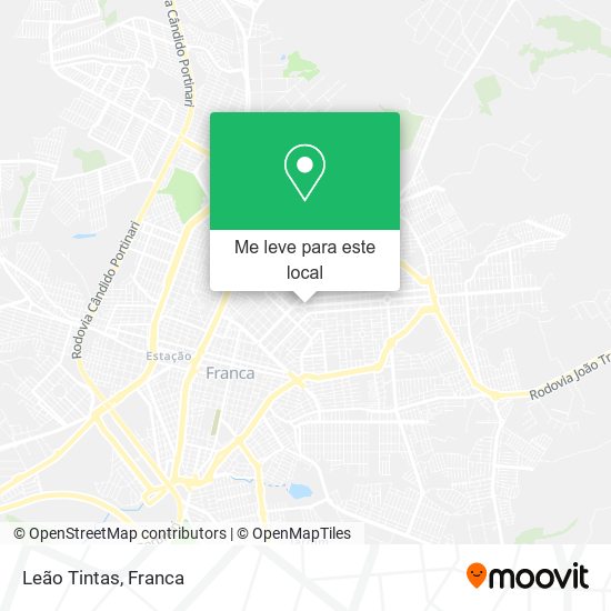 Leão Tintas mapa