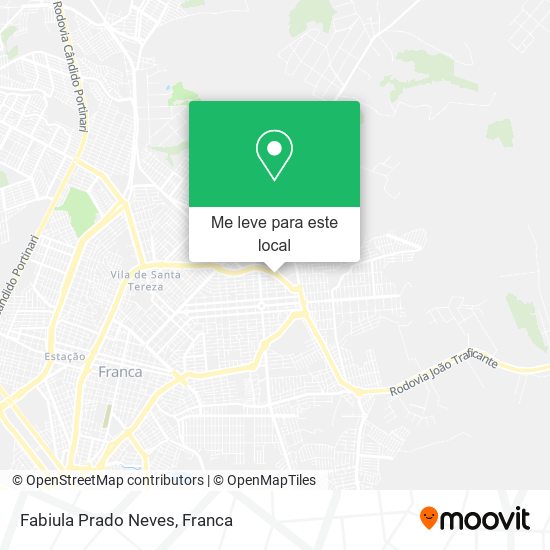 Fabiula Prado Neves mapa