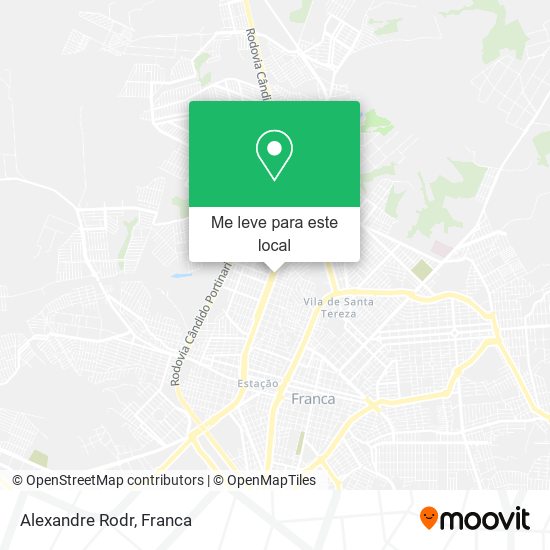 Alexandre Rodr mapa