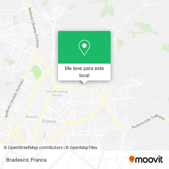 Bradesco mapa