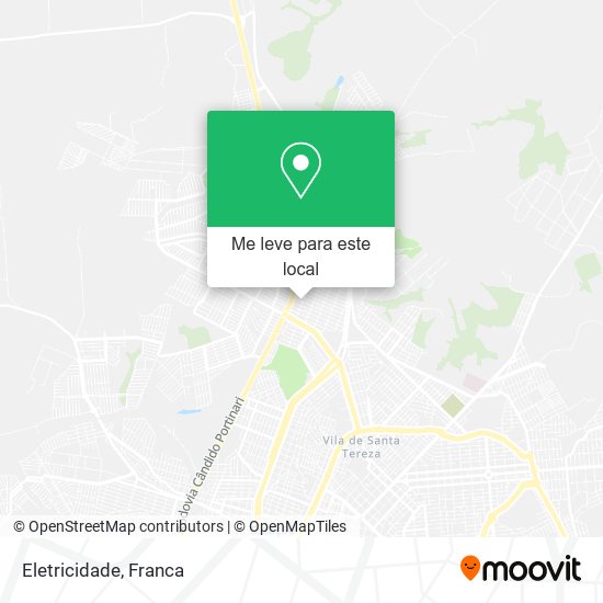 Eletricidade mapa